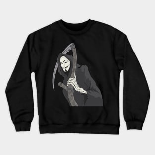 Guy Fawkes Reaper Crewneck Sweatshirt